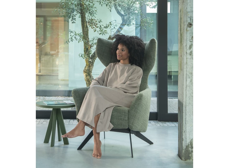 Comfortabele Bijzetzetel Marius 10M stof Moome by Indera