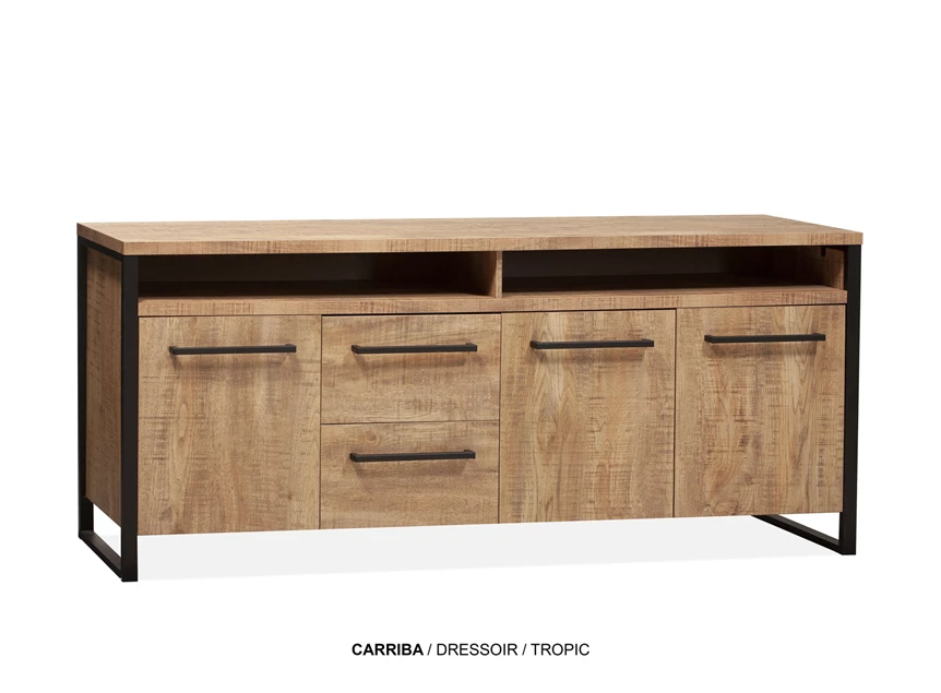 dressoir 3deuren met 3laden  4318 carriba