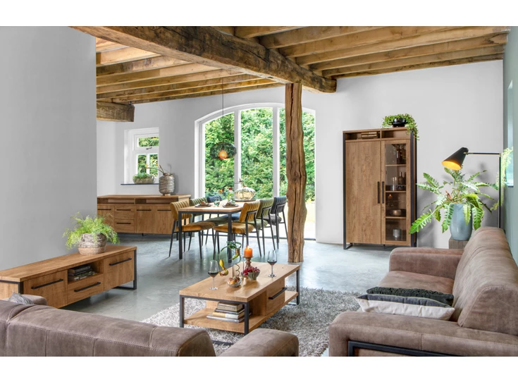 televisiekast 4318 Carriba samen met de salontafel