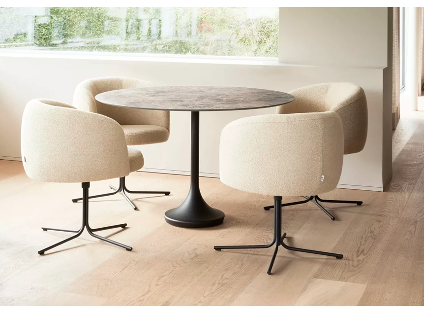 Sfeerfoto Armstoel Olivo Spider Base Moss-Tex Joli