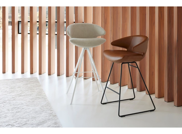 Sfeerfoto Barstoel Morisot Spinning High stof easy care Joli