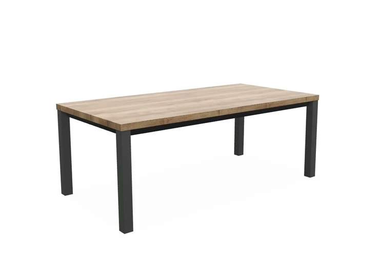 Tafel Qube Halifax configuratie epoxy onderstel perfecta