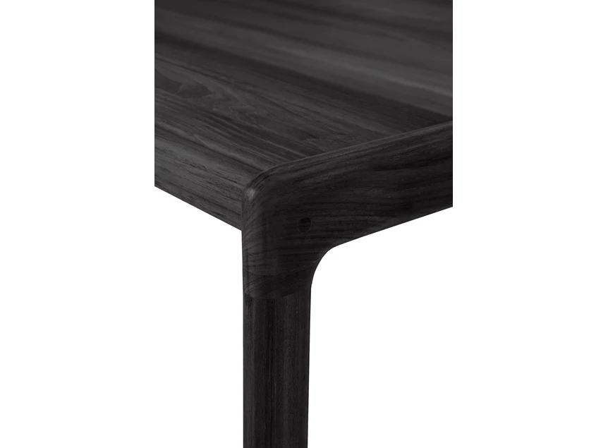 Zijde Bijzettafel Teak Jack Black Outdoor Side Table 10244 Ethnicraft