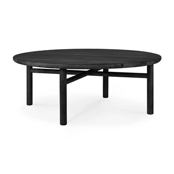Salontafel Teak Quatro Black Outdoor Coffee Table 10268 Ethnicraft