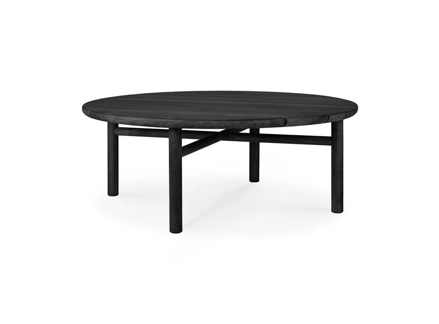 Salontafel Teak Quatro Black Outdoor Coffee Table 10268 Ethnicraft