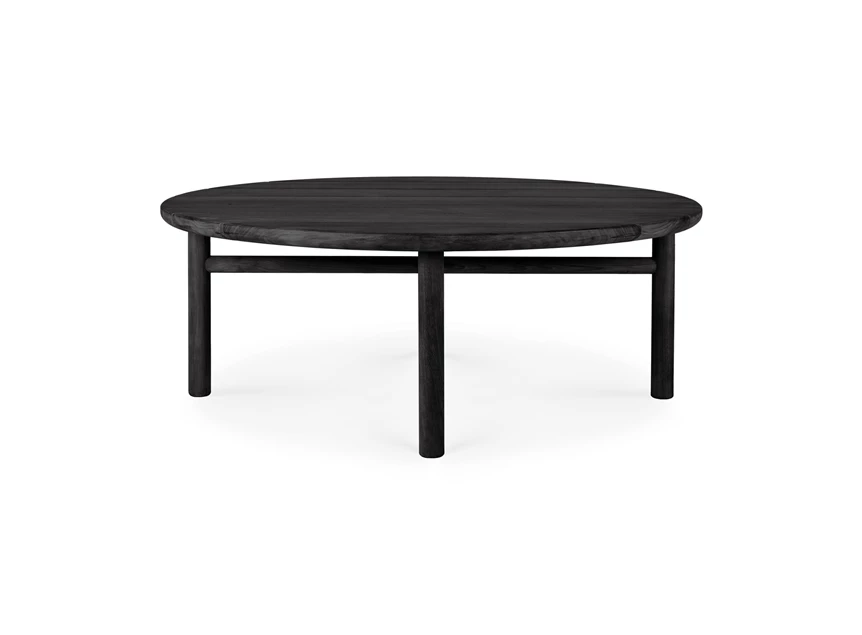 Zijkant Salontafel Teak Quatro Black Outdoor Coffee Table 10268 Ethnicraft