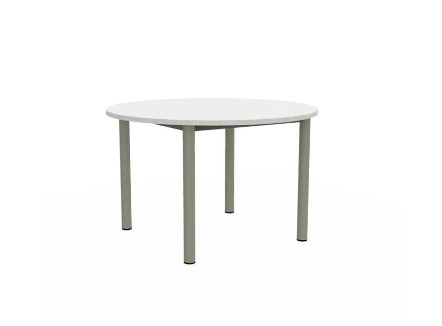 Tafel Lustra HPL tafelblad epoxy onderstel Perfecta