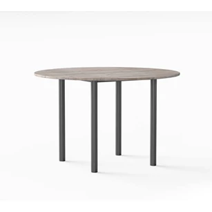 Tafel Lustra Melamine blad groot epoxy onderstel perfecta