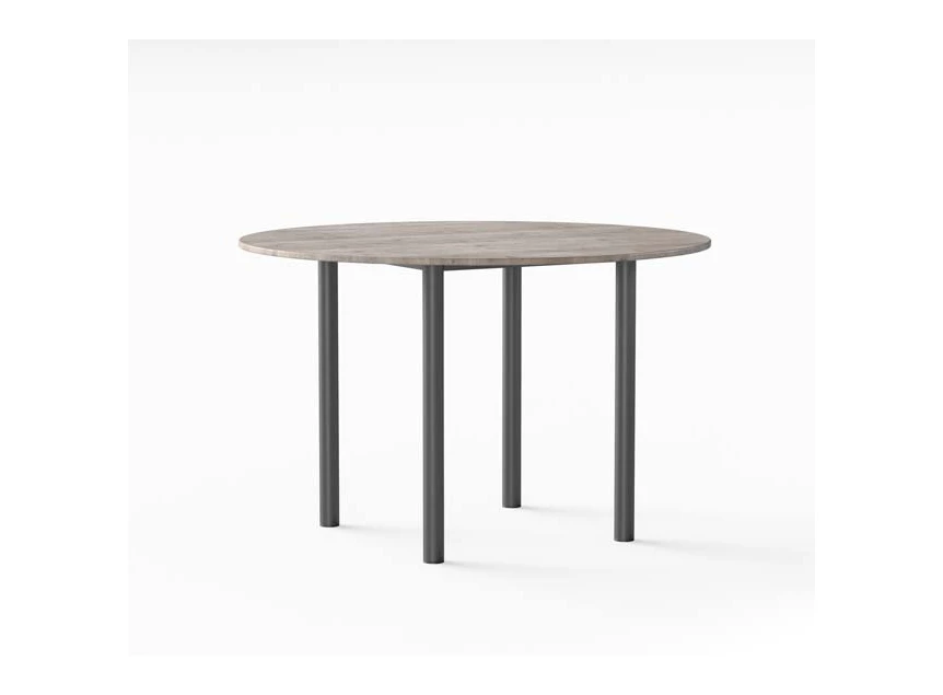 Tafel Lustra Melamine blad groot epoxy onderstel perfecta