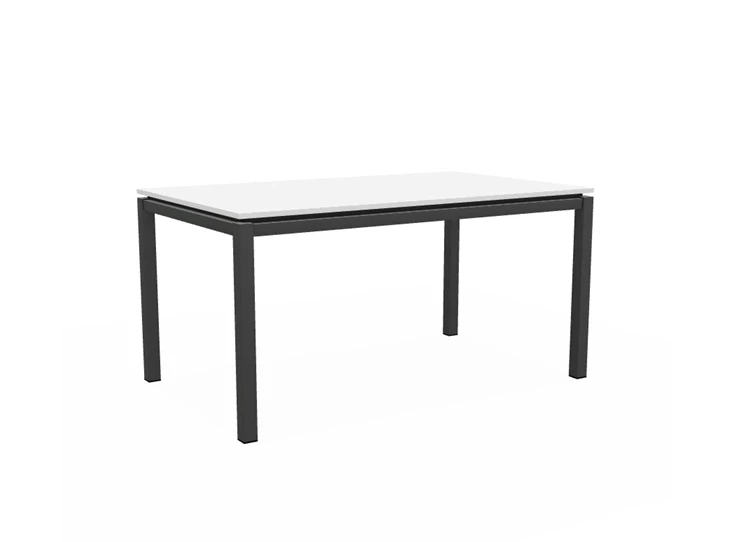 Tafel Vicenza Fenix tafelblad epoxy onderstel perfecta configuratie