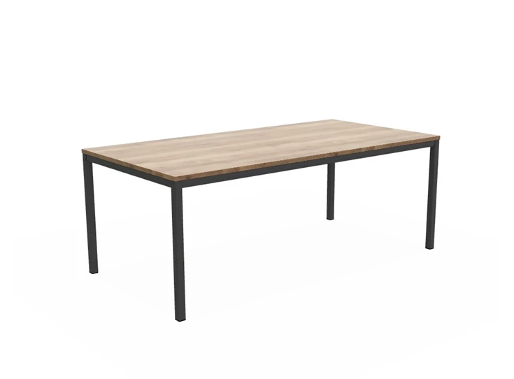 Tafel Cobra Halifax tafelblad houtimitatie configuratie perfecta epoxy onderstel