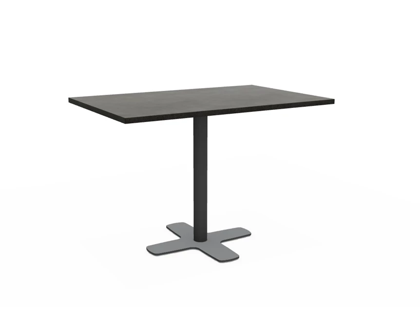 Tafel Spinner HPL perfecta tafelblad epoxy onderstel configuratie