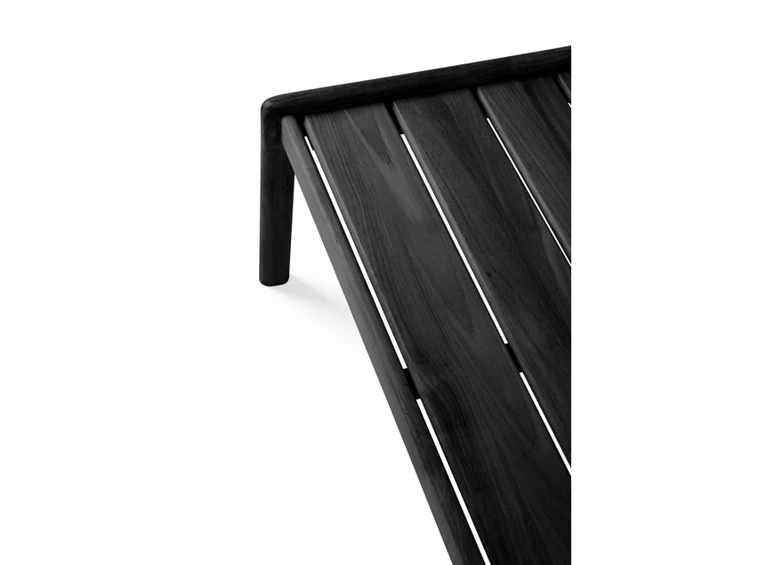 Bovenkant Salontafel Teak Jack Black Outdoor Coffee Table 10245 Ethnicraft