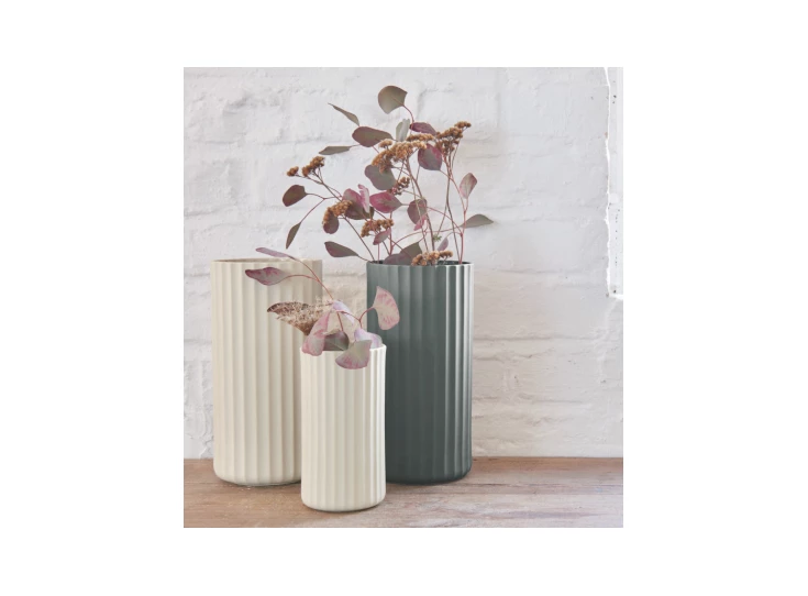 1369617 ASA Vaas Yoko Basalt Ø8,5cm H16cm Grijs Collectie