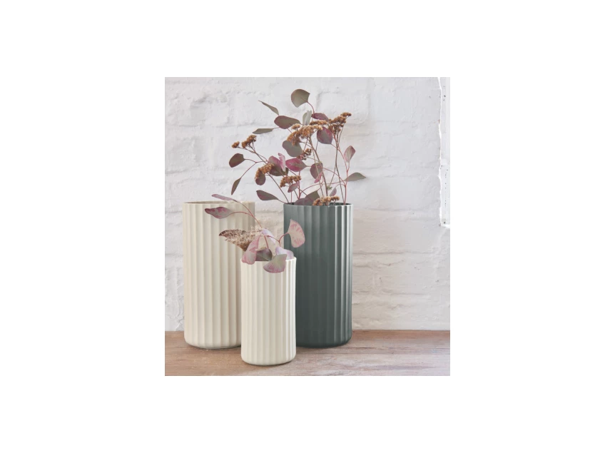 1369617 ASA Vaas Yoko Basalt Ø8,5cm H16cm Grijs Collectie