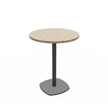 Tafel Circa Melamine tafelblad rond 60cm configuratie perfecta epoxy onderstel