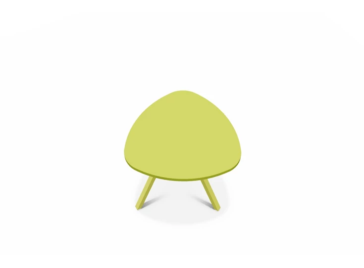 Salontafel Triple TR50 40cm EP69 HP69 bovenblad perfecta