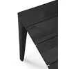 Bovenkant Tafel Teak Bok Black Outdoor Dining Table 10277 Ethnicraft