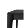 Zijde Tafel Teak Bok Black Outdoor Dining Table 10277 Ethnicraft