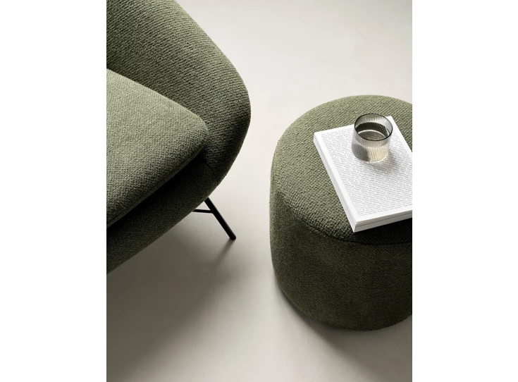 Inzoom Hocker Barrow Pouf Pine Green 20146 Ethnicraft