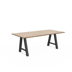 Tafel Alegro Halifax A-poot epoxy perfecta configuratie houtimitatie