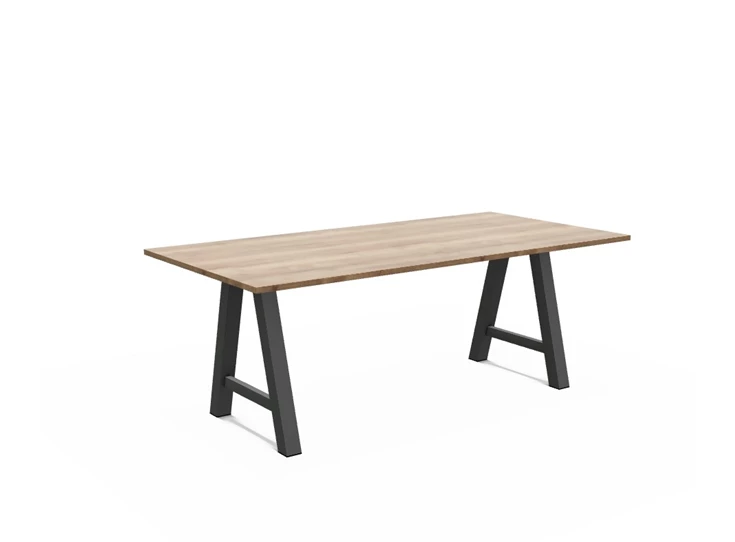 Tafel Alegro Halifax A-poot epoxy perfecta configuratie houtimitatie