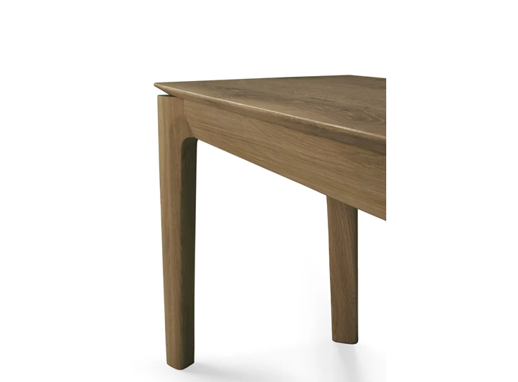 Zijkant Eetkamerbank Teak Bok Bench 10148 Ethnicraft