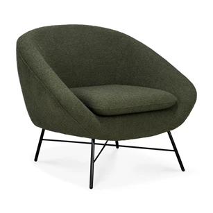 Bijzetzetel Barrow Lounge Chair Pine Green 20136 Ethnicraft