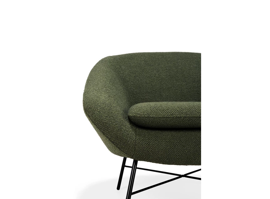 Detail Bijzetzetel Barrow Lounge Chair Pine Green 20136 Ethnicraft