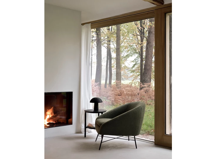 Sfeerfoto Bijzetzetel Barrow Lounge Chair Pine Green 20136 Ethnicraft