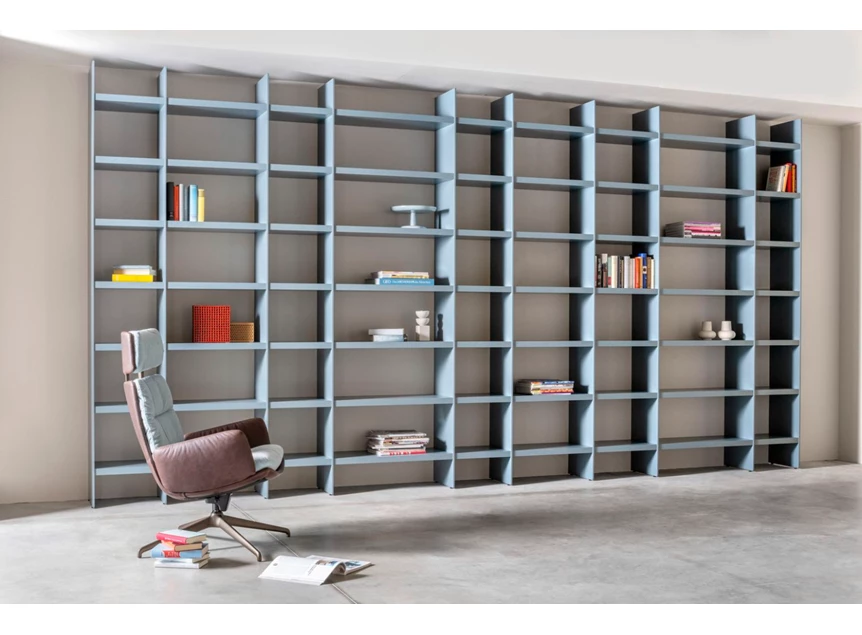 Boekenrek Scala opstelling 172 lak Contur Sudbrock