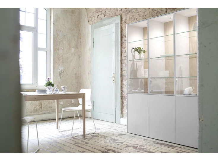 Vitrinekast Goya Opstelling 41 matte lak Contur Sudbrock