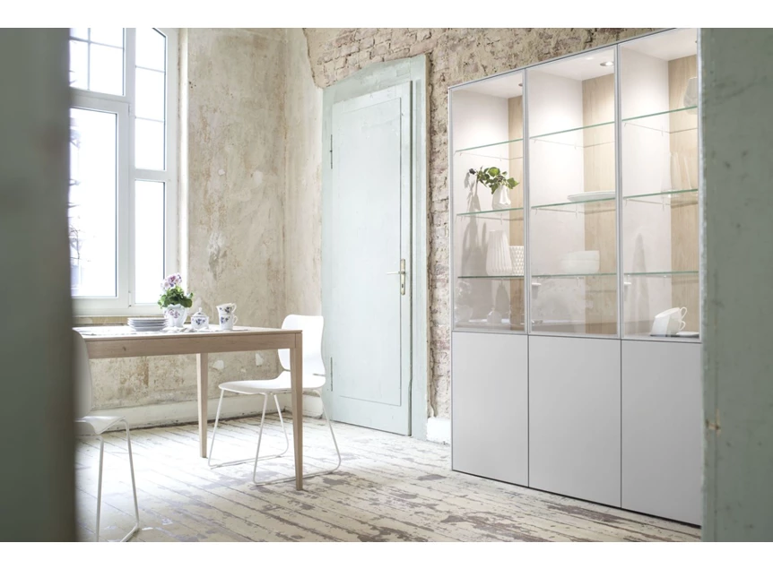 Vitrinekast Goya Opstelling 41 matte lak Contur Sudbrock