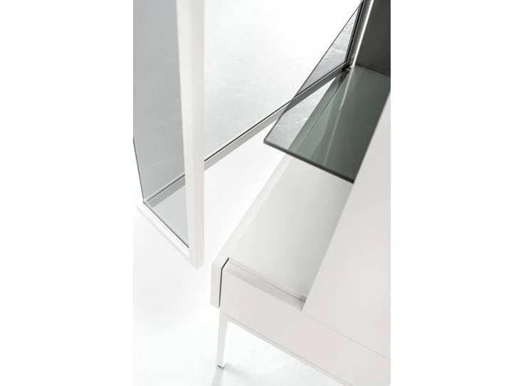 Bovenkant Vitrinekasten Cubo Opstelling 180 matte lak Contur Sudbrock