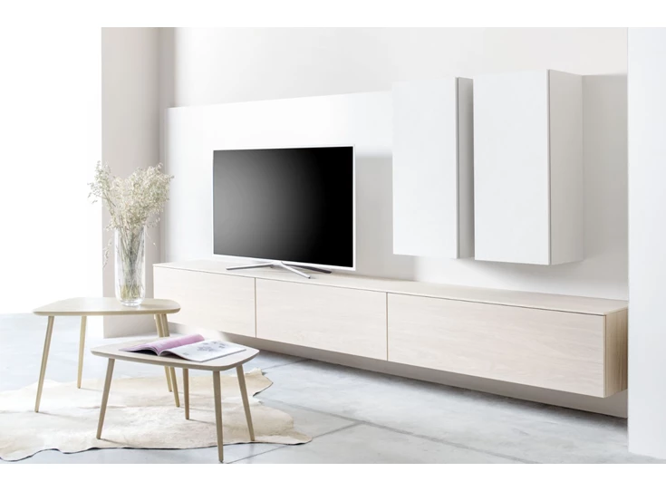 Tv-kast Cubo Opstelling 145 hout matte lak Contur Sudbrock