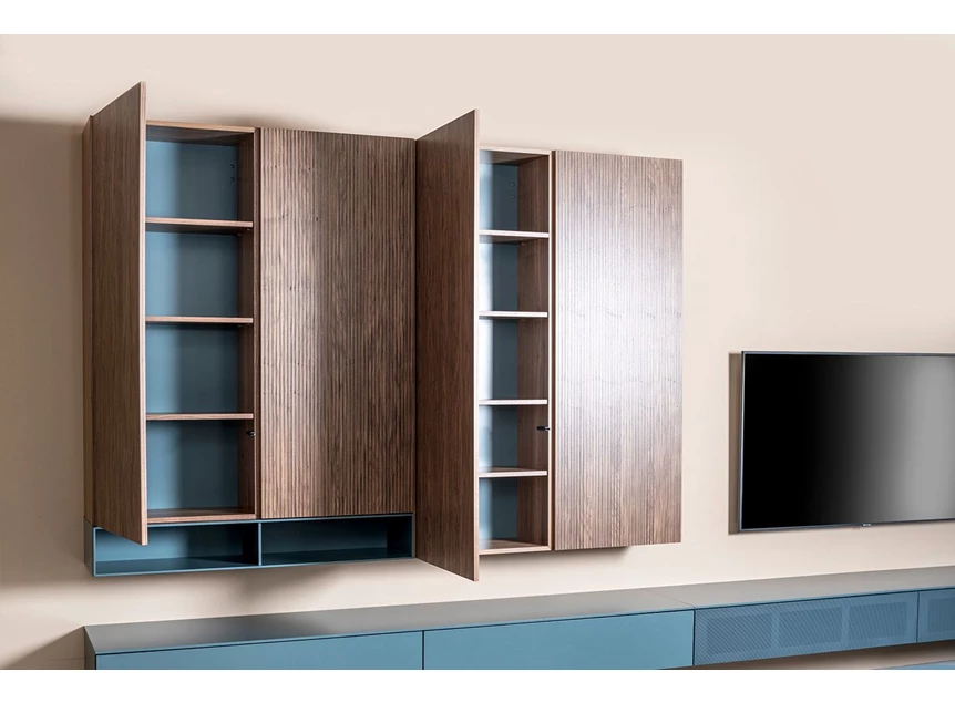 Open Tv-kast Cubo Opstelling 168 hout matte lak Contur Sudbrock