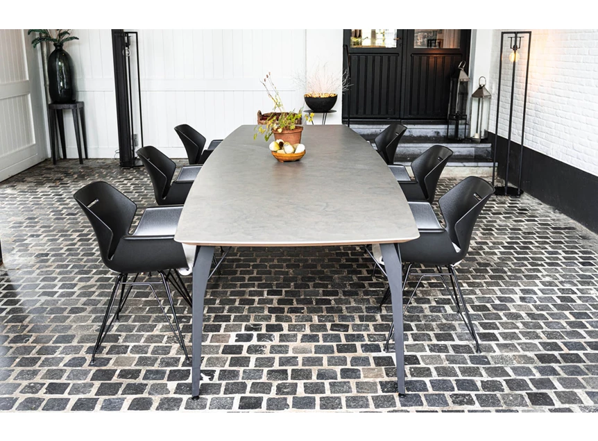 Tafel Tooon faux ellips cement Toon De Somer