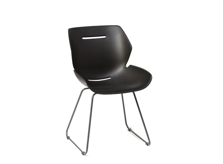 Stoel Tooon Original zwart Sledge Base Toon De Somer