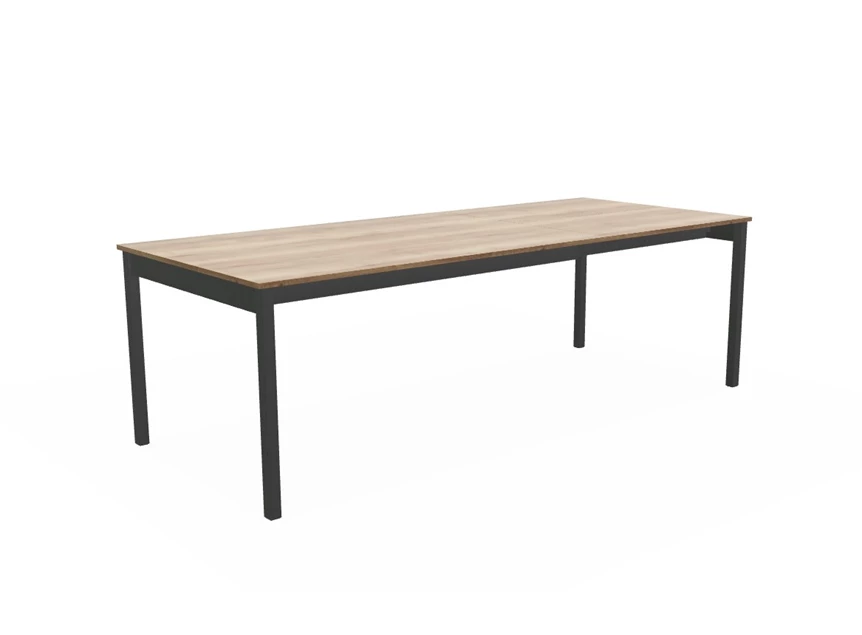 Tafel cabrio Halifax perfecta epoxy onderstel verlengbaar configuratie