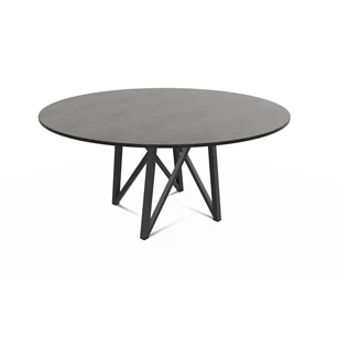 Tafel Wacko Melamine rond epoxy onderstel tafelblad configuratie perfecta
