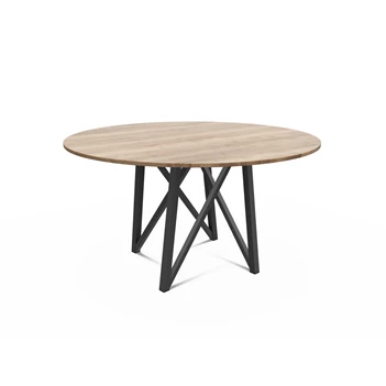 Tafel Wacko MHA melamine halifax tafelbladen epoxy gekke poot perfecta confuguratie