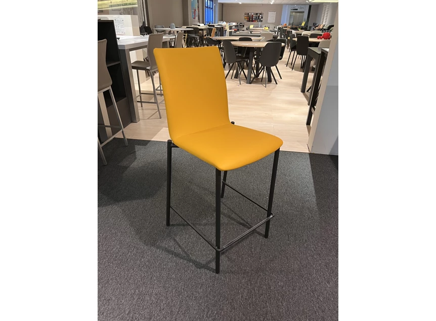 Barpro-g barstoel perfecta M310 maïsgeel mosaïc lederlook kunstleder effen toonzaalmodel