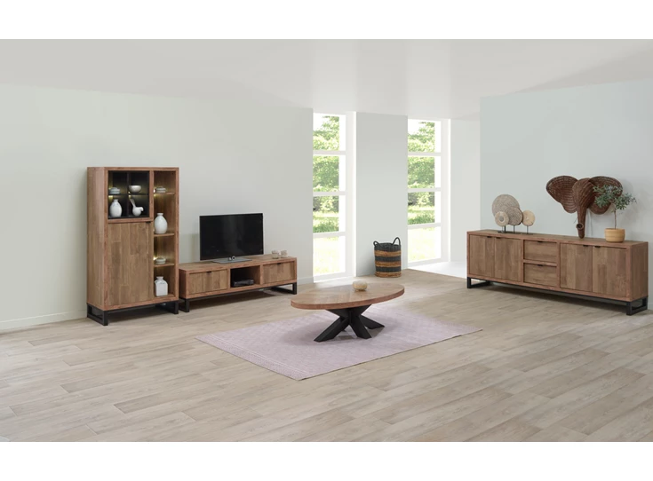 sfeerbeeld meubar eetkamer jaipur old teak