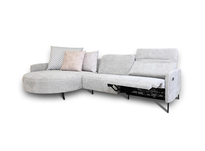 canape met longchair Victoria mecam open