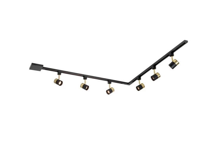 09950/00/30 track railverlichting railsysteem basis set lucide voorbeeld hoek
