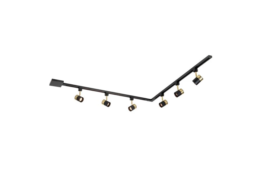 09950/00/30 track railverlichting railsysteem basis set lucide voorbeeld hoek