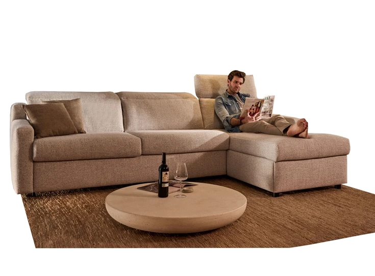 Agio Hoekzetel met bed