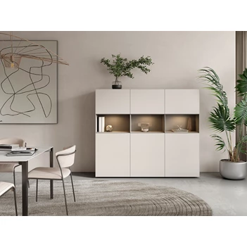 Sfeerfoto Barkast Yumè G180-5 structuurlak Crest