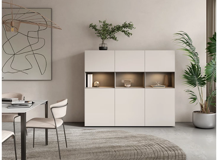 Sfeerfoto Barkast Yumè G180-5 structuurlak Crest