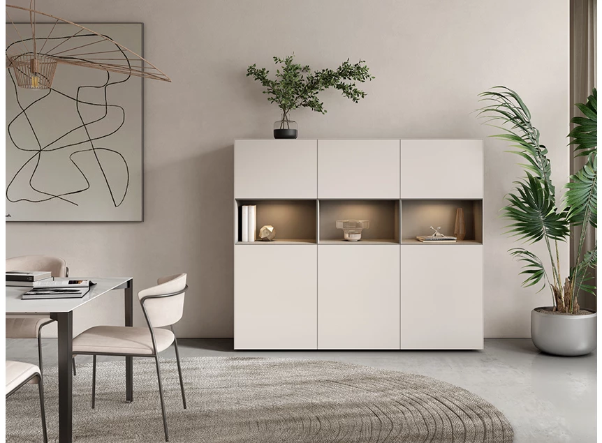 Sfeerfoto Barkast Yumè G180-5 structuurlak Crest